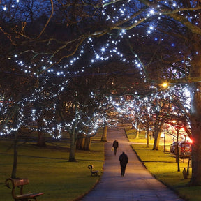 200 Luzes de Natal LED Brancas