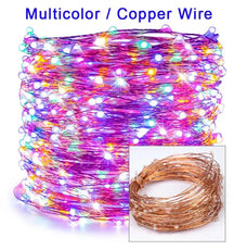 Luzes de Fadas Natalinas à Prova d'Água – Encanto e Magia